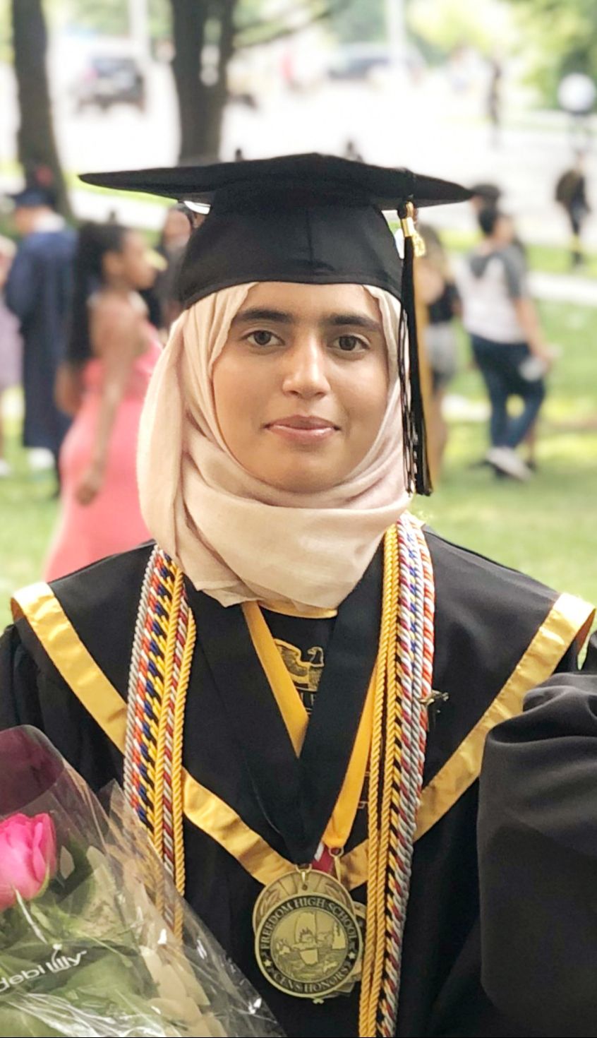 Iqra Noor, salutatorian